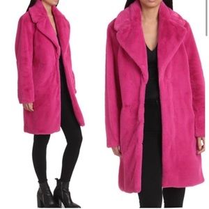 BURNING MAN FAUX FUR COAT RAVE JACKET